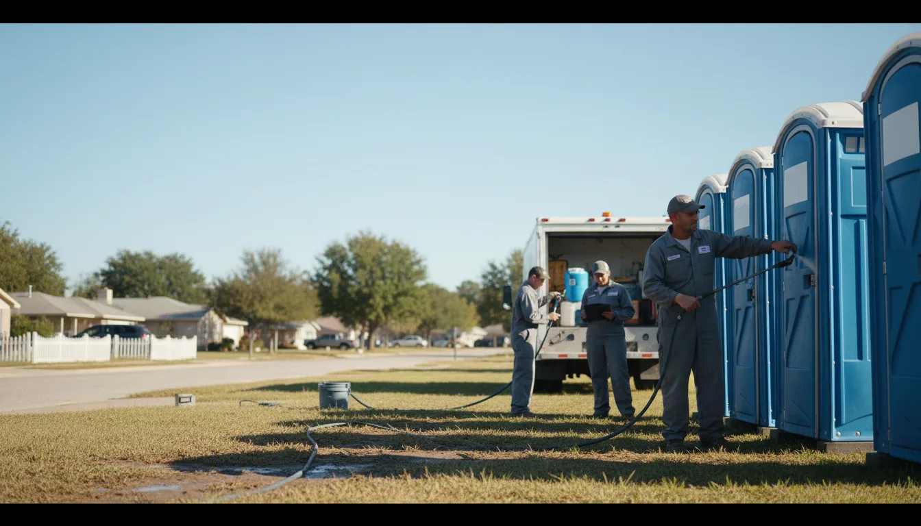 Long-Term Portable Toilet Rental in West Chester, IA near me